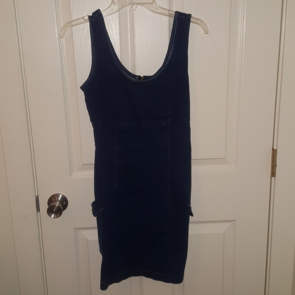 Short Denim Dress